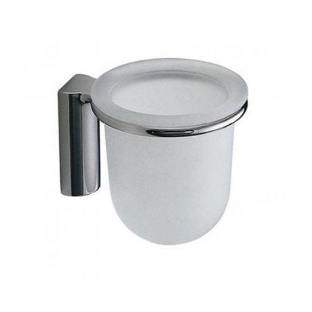 Colombo Luna Стакан подвесной, цвет: хром/матовое стекло, артикул B0102.CR-VAN