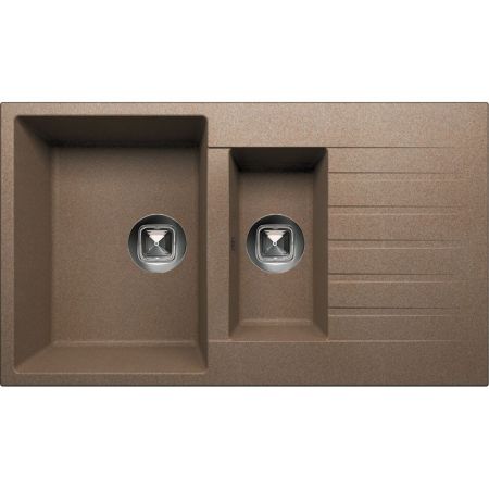 Кухонная мойка Tolero R-118 №823 86 Темно-бежевая, артикул R-118 №823 (Т-Беж.)