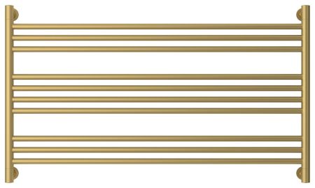 Полотенцесушитель водяной Богема L 600х1100 (Матовое ЗОЛОТО), артикул 032-0202-6011