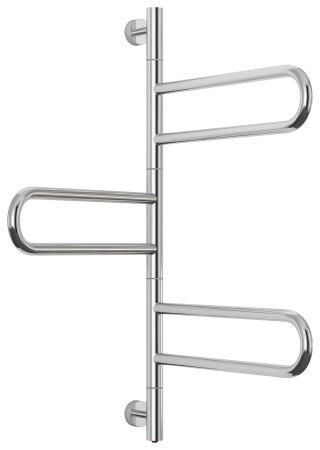 Электрический полотенцесушитель СТИЛЬЕ "Формат 50 ПВ" 830х535 (3 П) 21 (Без покрытия), артикул 00550-0830