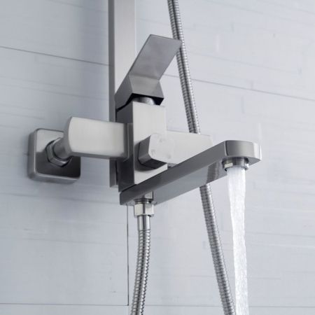 Душевая система Shevanik S7036L, сатин, артикул S7036L