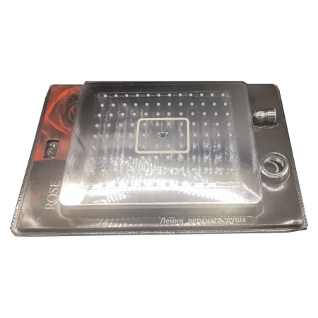 Верхний душ Rose RH37, белый/хром, артикул RH37