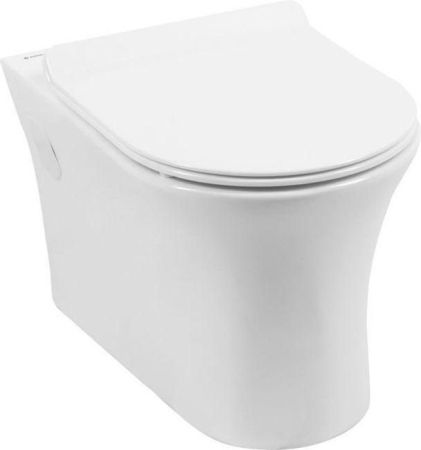 Унитаз подвесной Aquanet Rimless Roll-W CL-12249D, артикул Roll-W