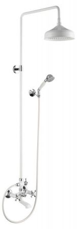 Душевая стойка со смесителем для ванны, верхнего и ручного душа CEZARES RETRO-CVD2