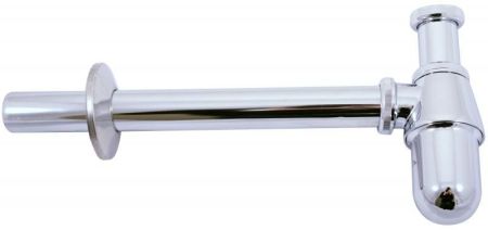 Сифон для умывальника диаметр 32мм с накидной гайкой 5/4" металл, артикул MD0545