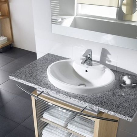 Раковина Roca Dama Senso 58 32751500N Белая, артикул 327515000