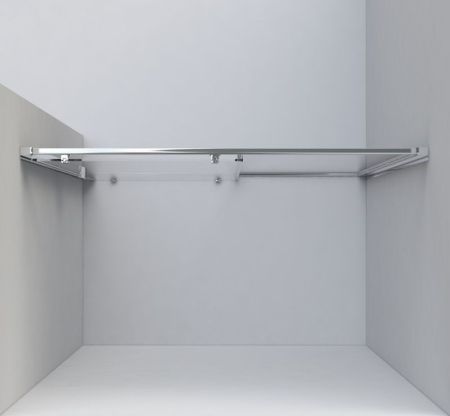 Душевая дверь Vincea Garda VDS-1G140CL 140x190 профиль Хром стекло прозрачное, артикул VDS-1G140CL