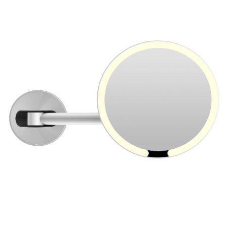 Зеркало косметическое с подсветкой JAVA S-M8881W, белый, артикул S-M8881W