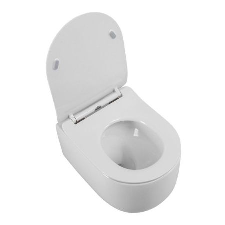 SOFT-TOR Чаша унитаза подвесного безободкового, смыв TORNADO, BB084CH-TOR, артикул BB084CH-TOR