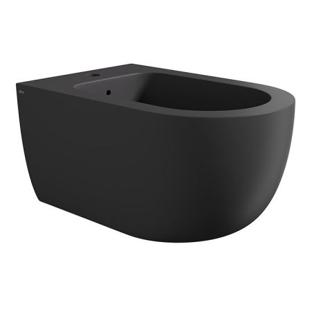 Биде, Alice, Unica, тип установки-подвесной, ширина, мм-350, глубина, мм-550, высота, мм-285, форма чаши-овальная, отверстия для смесителя-1, материал-керамика, вид грязеотталкивающего покрытия-Aliglaze+, крепления в комплекте, без сливного механизма, цве, артикул 32250108SET