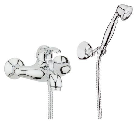Смеситель для ванны Webert Aurora AU850101015(153), хром, артикул AU850101015(153)