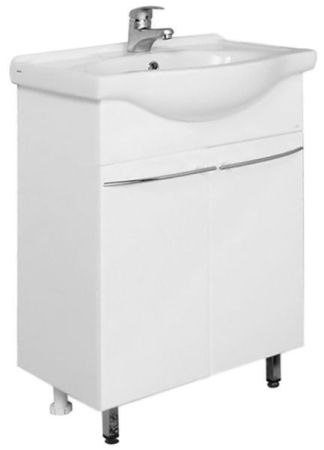 Тумба под раковину Onika Селигер 60 Белая, артикул 106006