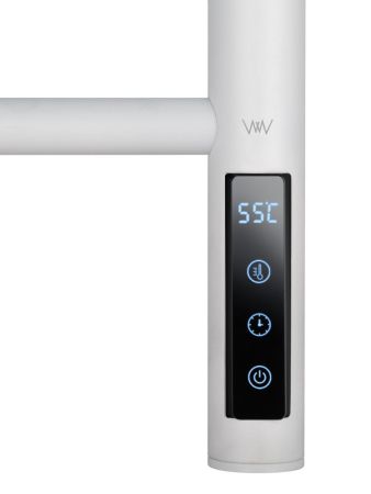 Полотенцесушитель электрический WONZON & WOGHAND BONN, Белый матовый (WW-AL409-MW), артикул WW-AL409-MW