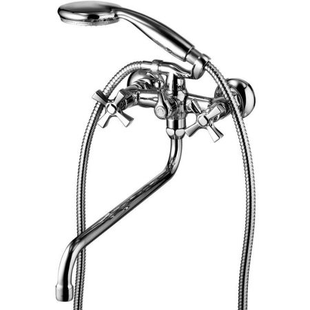 Смеситель для ванны Lemark Benefit LM2551C универсальный Хром, артикул LM2551C