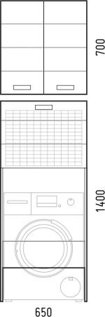 Шкаф подвесной "Денвер 65", артикул SD-00000561