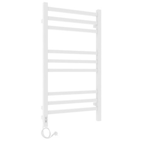 Полотенцесушитель электро "Астор ЧК9 350х700", белый муар, левый