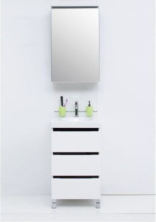 Тумба с раковиной De Aqua Ариетта 50 белый, артикул 00212687