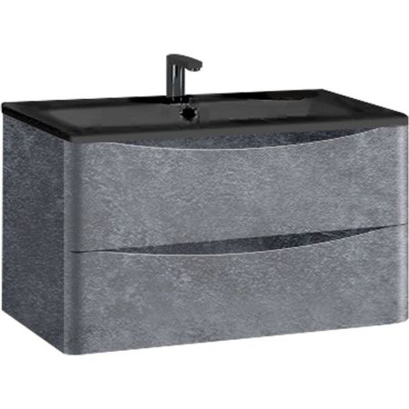 Тумба под раковину Vincea Roberta VMC-1R800MS подвесная Stone, артикул VMC-1R800MS