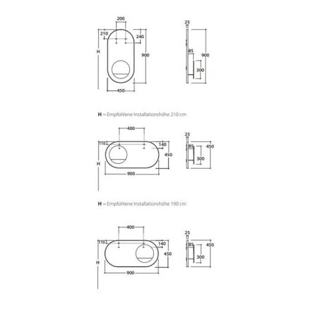 Зеркало, Globo, OPI-MIRRORS, овальное, ширина, мм-900, глубина, мм-110, высота, мм-450, тип установки-настенный, без подсветки, с полочкой, рама-есть, цвет рамы-черный, артикул OP005MAR