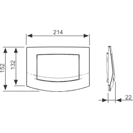 TECEambia, 1 клав., пергамон., артикул 9240101