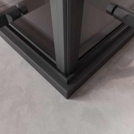 LINER-A-2-100-C-Cr Душевой уголок, артикул LINER-A-2-100-C-Cr