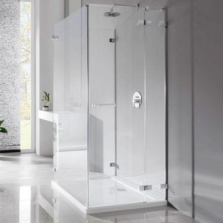 Душевая дверь Radaway Euphoria KDJ 80 L фурнитура Хром стекло прозрачное