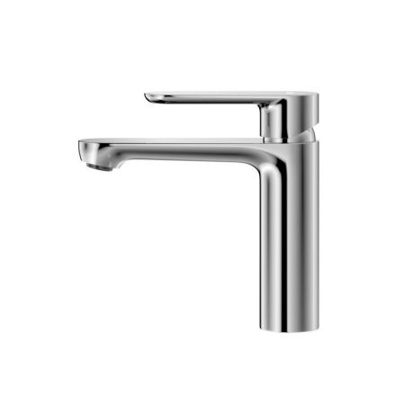 STYLUS-LS-IN Смеситель для раковины однорычажный с донным клапаном, сатин, артикул STYLUS-LS-IN