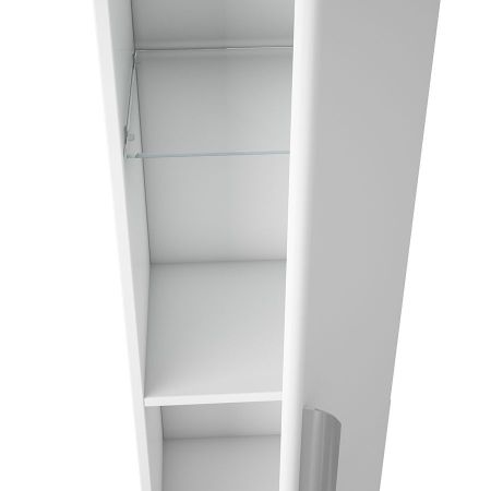 Пенал Vind, 30, белый лак, артикул OW23.06.00