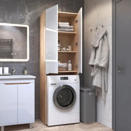 Шкаф под стиральную машину VIGO Grani дуб золотой, 64 см