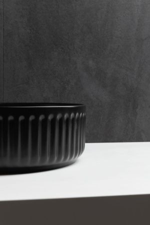 Раковина накладная Allen Brau Fantasy Line 36 4.11032.31 черный матовый, артикул 4.11032.31