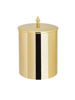 Stil Haus, круглое ведро с крышкой, ручка от коллекции Prisma, цвет золото