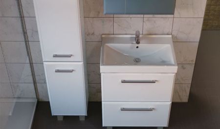 Тумба под раковину Raval Fest 60 Белая, артикул Fes.01.60/N/W