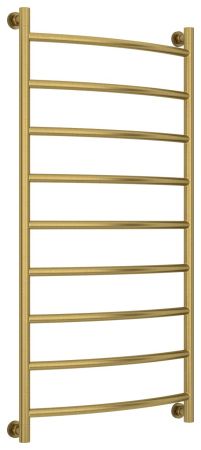 Полотенцесушитель водяной "ГАЛАНТ+" 1200х600 (Состаренная Латунь), артикул 051-0200-1260