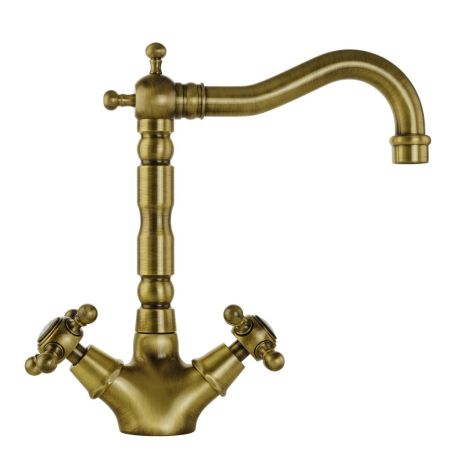 REVIVAL Смеситель для раковины, бронза, артикул 19492