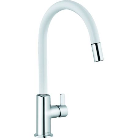 Смеситель для кухни Kludi Bingo Star XS 468519378 Белый матовый, артикул 468519378