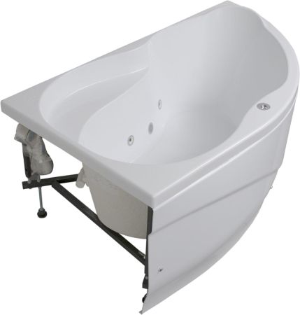 Акриловая ванна Aquanet Graciosa 150x90 L (с каркасом), артикул 00205325
