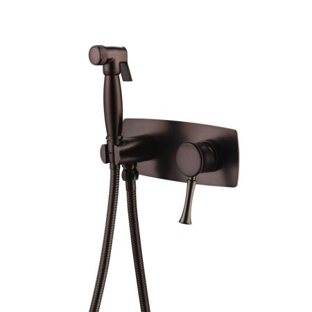 Гигиенический душ со смесителем Lemark Peretto LM6319RB Черный кофе, артикул LM6319RB