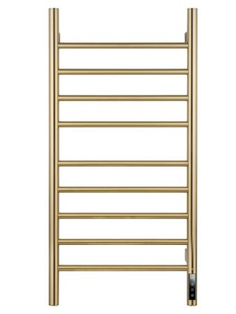 Полотенцесушитель электрический WONZON & WOGHAND BONN, Брашированное золото (WW-AL409-BG)