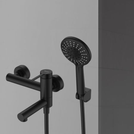 Смеситель Rossinka для ванны с поворотным изливом (RSF-1722S-BL), артикул RSF-1722S-BL