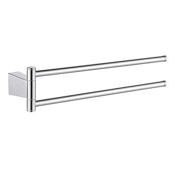 Полотенцедержатель поворотный двойной Shevanik SG5707, хром