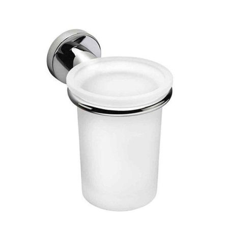 Colombo Basic Стакан подвесной, цвет: хром/матовое стекло, артикул B2702.CR-VAN