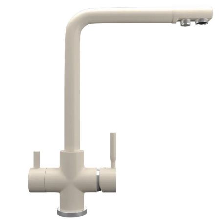 Смеситель для кухни Ulgran UQ-016-02, лен, артикул UQ-016-02