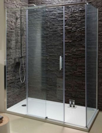 Душевая дверь JACOB DELAFON CONTRA (140*) E22C140-GA (раздвижная, хром), шт, артикул E22C140-GA