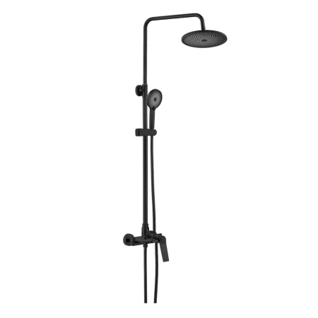 Душевая система Shevanik S8436H, черный, артикул S8436H