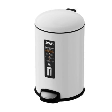 Ведро с микролифтом JAVA S-885-12W, 12 литров, артикул S-885-12W