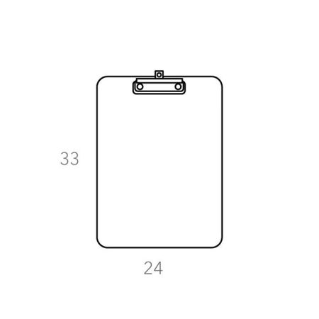 ADJ Держатель для бумаг, 24x33 см, цвет: бордо/коньяк, артикул 1622.30/09