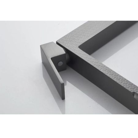 Смеситель для раковины высокий Knotlor KN-24/GMP, оружейная сталь