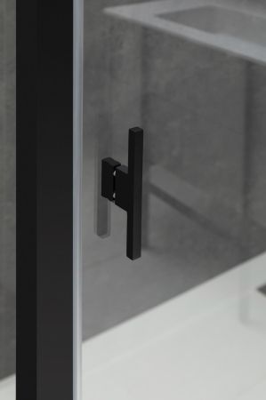 Душевая дверь Allen Brau Priority 160 3.31039.BBA черный браш, артикул 3.31039.BBA