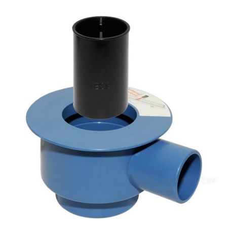 Сифон, TECE, TECEdrainline, назначение-для дренажного канала, глубина, мм-175, высота, мм-92, тип-погружной, размер ввод/отвод-50, производительность, л/с-0,8, цвет-чёрный, артикул 650001