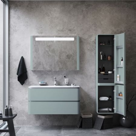 Шкаф пенал AM.PM Sensation 40 R M30CHR0406GG подвесной Мятный